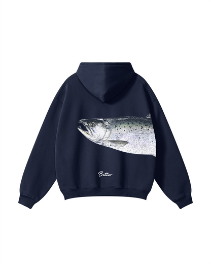 Better Together Coho Salmon Couple Hoodie Set