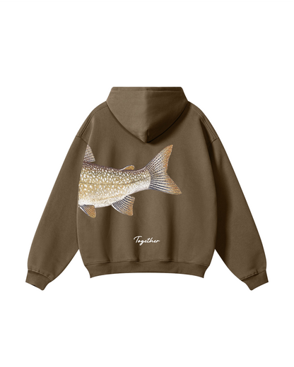 Better Together Lake Trout Couple Hoodie Set