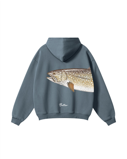 Better Together Lake Trout Couple Hoodie Set