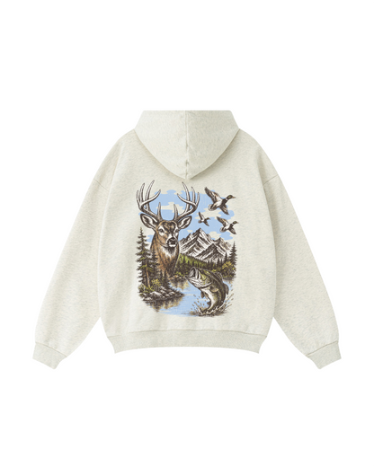 Wild Country Deer, Ducks & Largemouth Bass Hoodie
