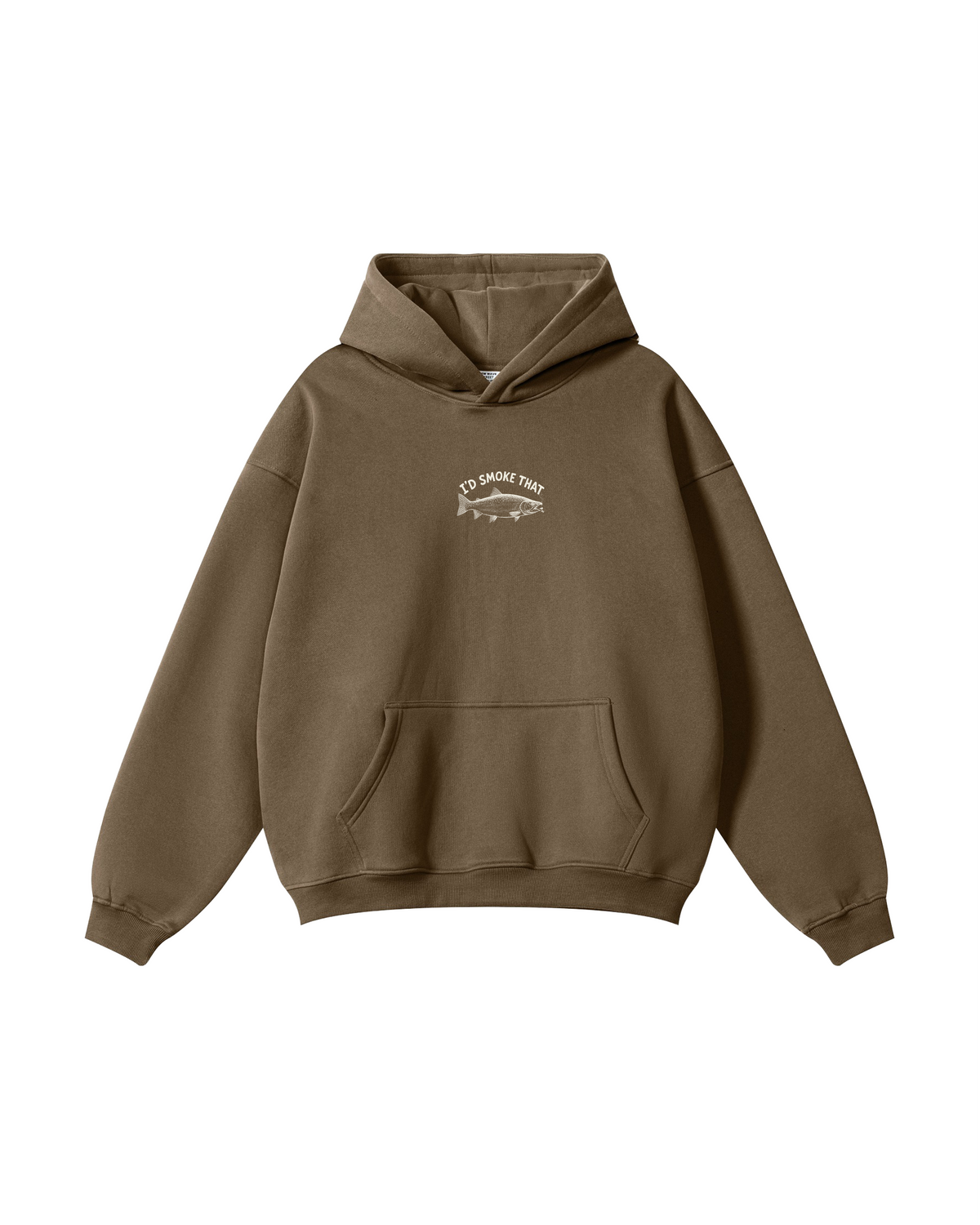 Smokin' Salmon Fishing Hoodie