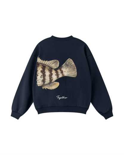 Better Together Tautog Couple Crewneck Set