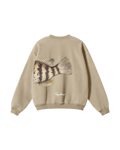 Better Together Tautog Couple Crewneck Set