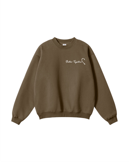Better Together Tautog Couple Crewneck Set