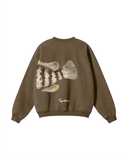 Better Together Tautog Couple Crewneck Set
