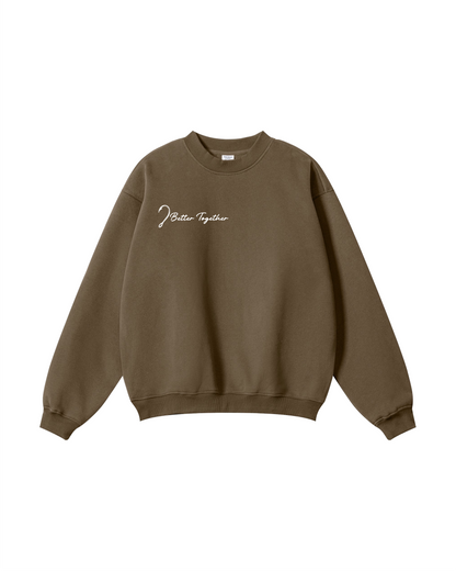 Better Together Tautog Couple Crewneck Set