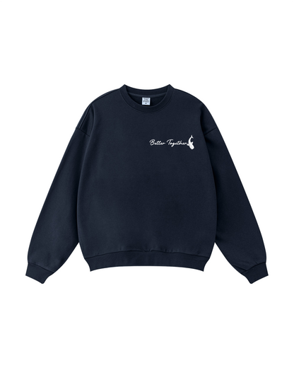 Better Together Whale Shark Couple Crewneck Set