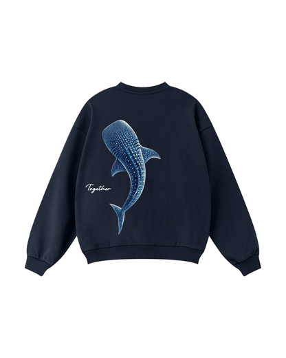 Better Together Whale Shark Couple Crewneck Set