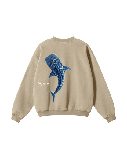 Better Together Whale Shark Couple Crewneck Set