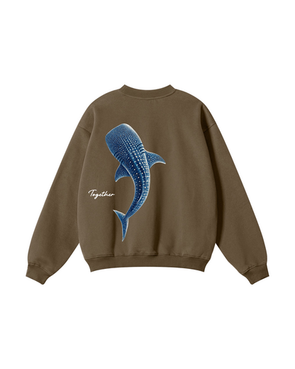 Better Together Whale Shark Couple Crewneck Set