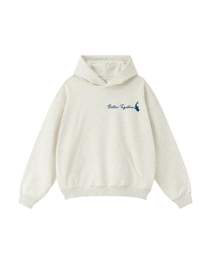 Better Together Whale Shark Couple Hoodie Set