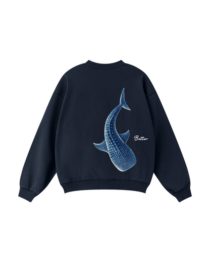 Better Together Whale Shark Couple Crewneck Set