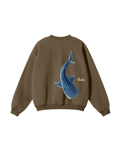 Better Together Whale Shark Couple Crewneck Set