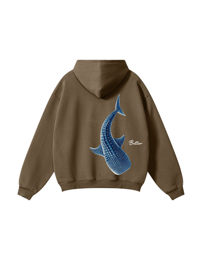 Better Together Whale Shark Couple Hoodie Set