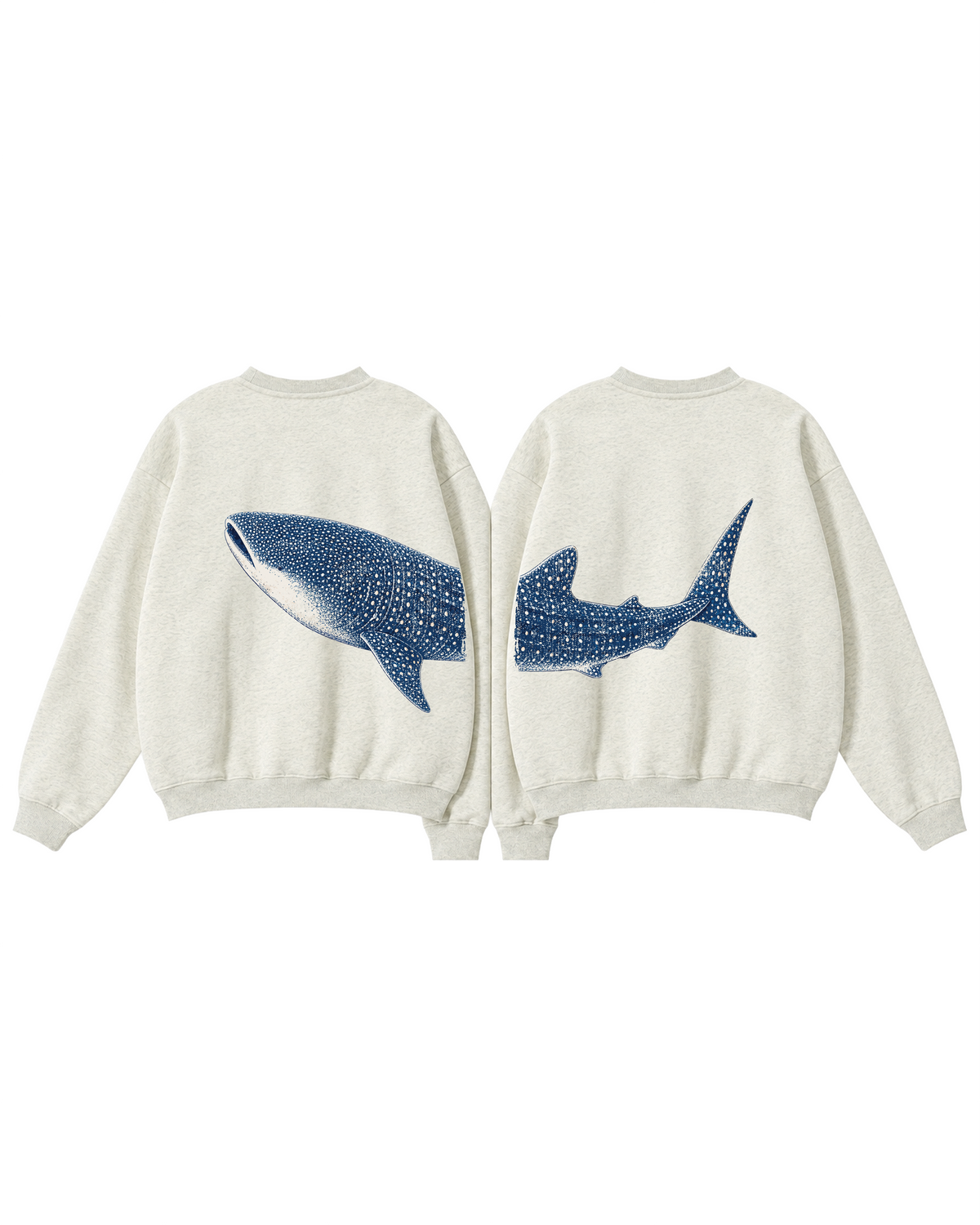 Better Together Whale Shark Couple Crewneck Set