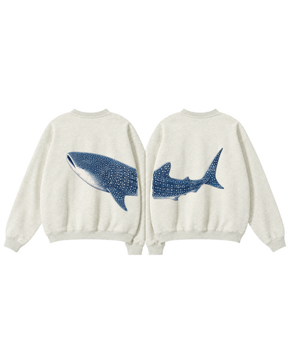 Better Together Whale Shark Couple Crewneck Set