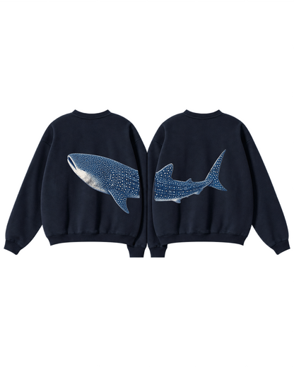 Better Together Whale Shark Couple Crewneck Set
