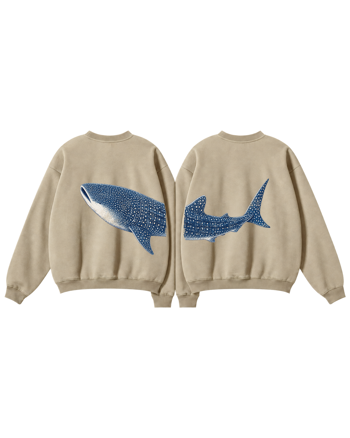 Better Together Whale Shark Couple Crewneck Set
