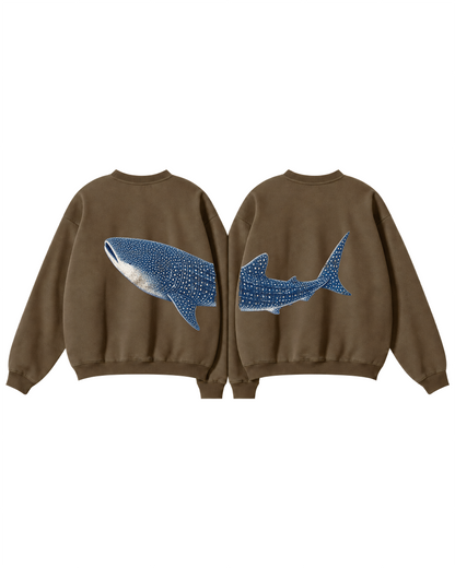 Better Together Whale Shark Couple Crewneck Set