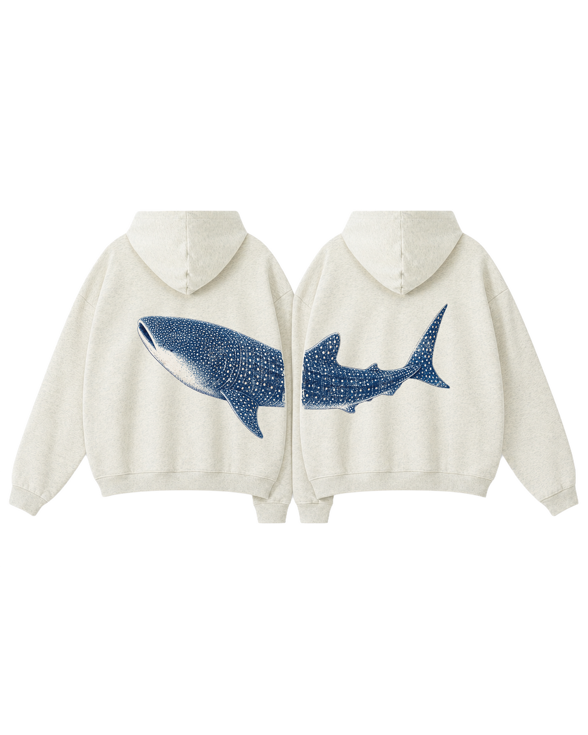 Better Together Whale Shark Couple Hoodie Set