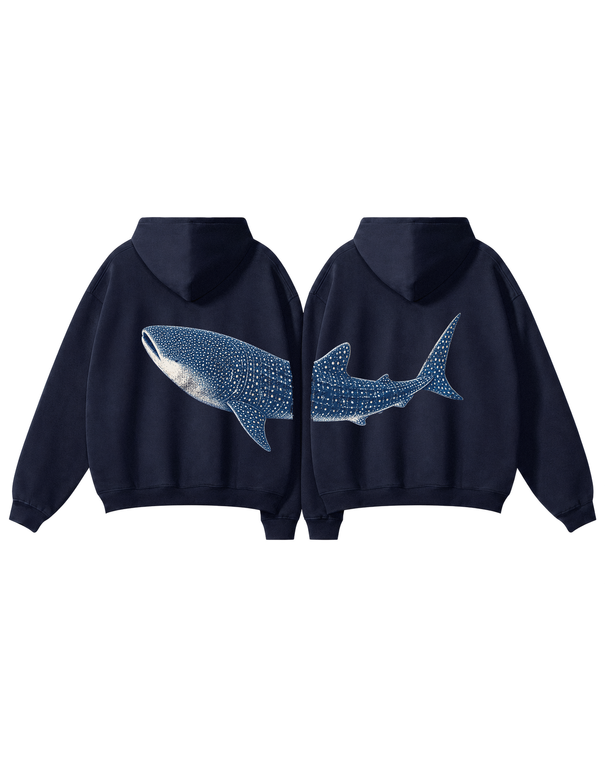 Better Together Whale Shark Couple Hoodie Set