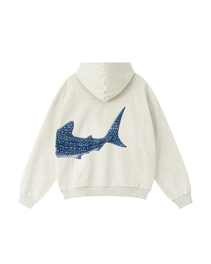 Better Together Whale Shark Couple Hoodie Set
