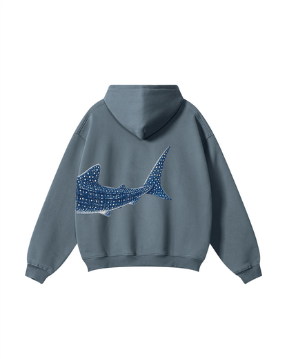 Better Together Whale Shark Couple Hoodie Set