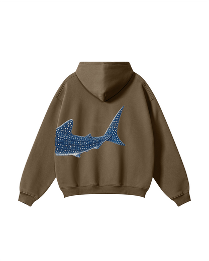 Better Together Whale Shark Couple Hoodie Set