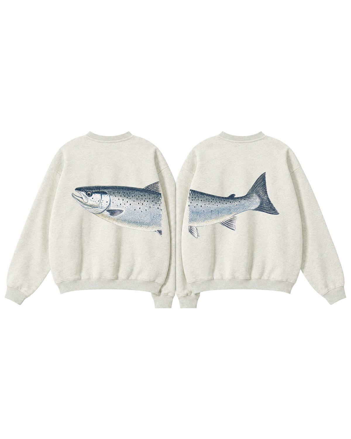 Better Together Atlantic Salmon Couple Crewneck Set