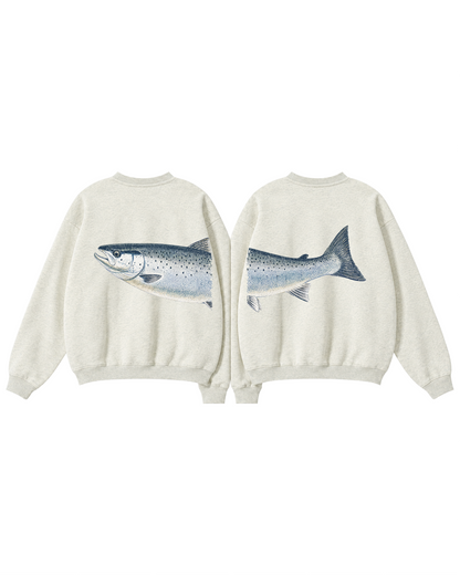 Better Together Atlantic Salmon Couple Crewneck Set