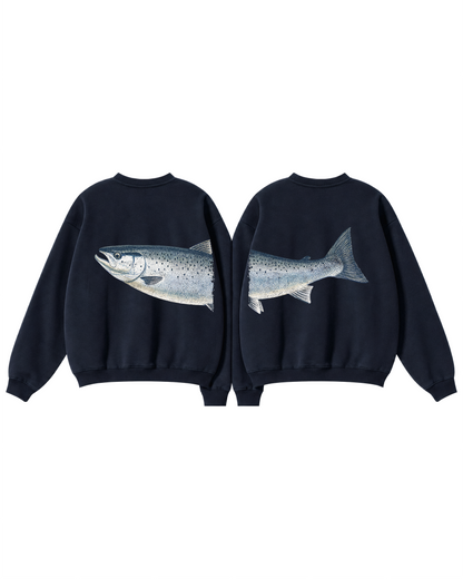 Better Together Atlantic Salmon Couple Crewneck Set