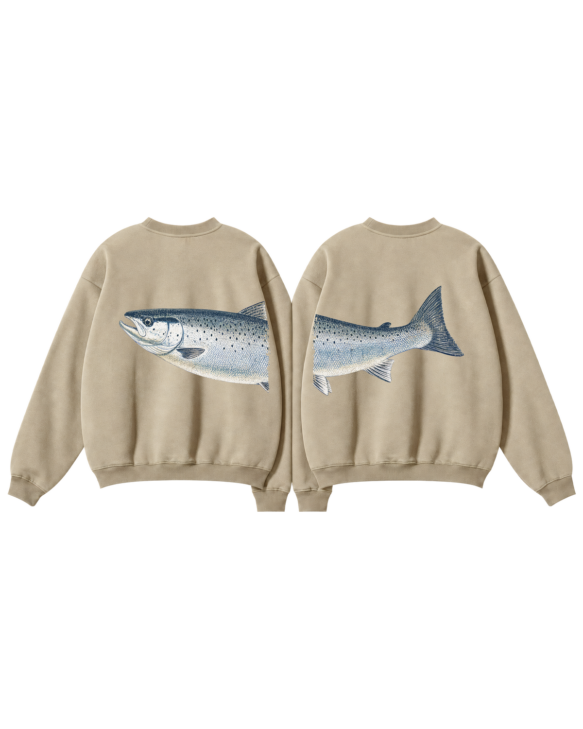 Better Together Atlantic Salmon Couple Crewneck Set