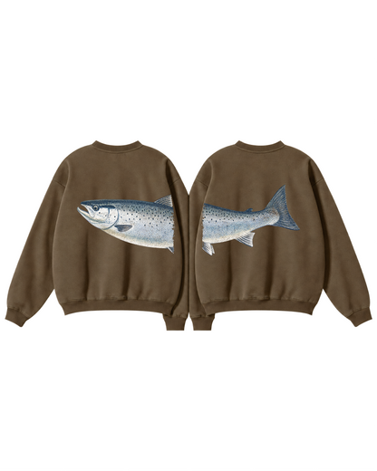 Better Together Atlantic Salmon Couple Crewneck Set