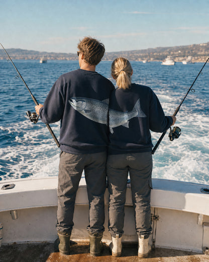Better Together Atlantic Salmon Couple Crewneck Set