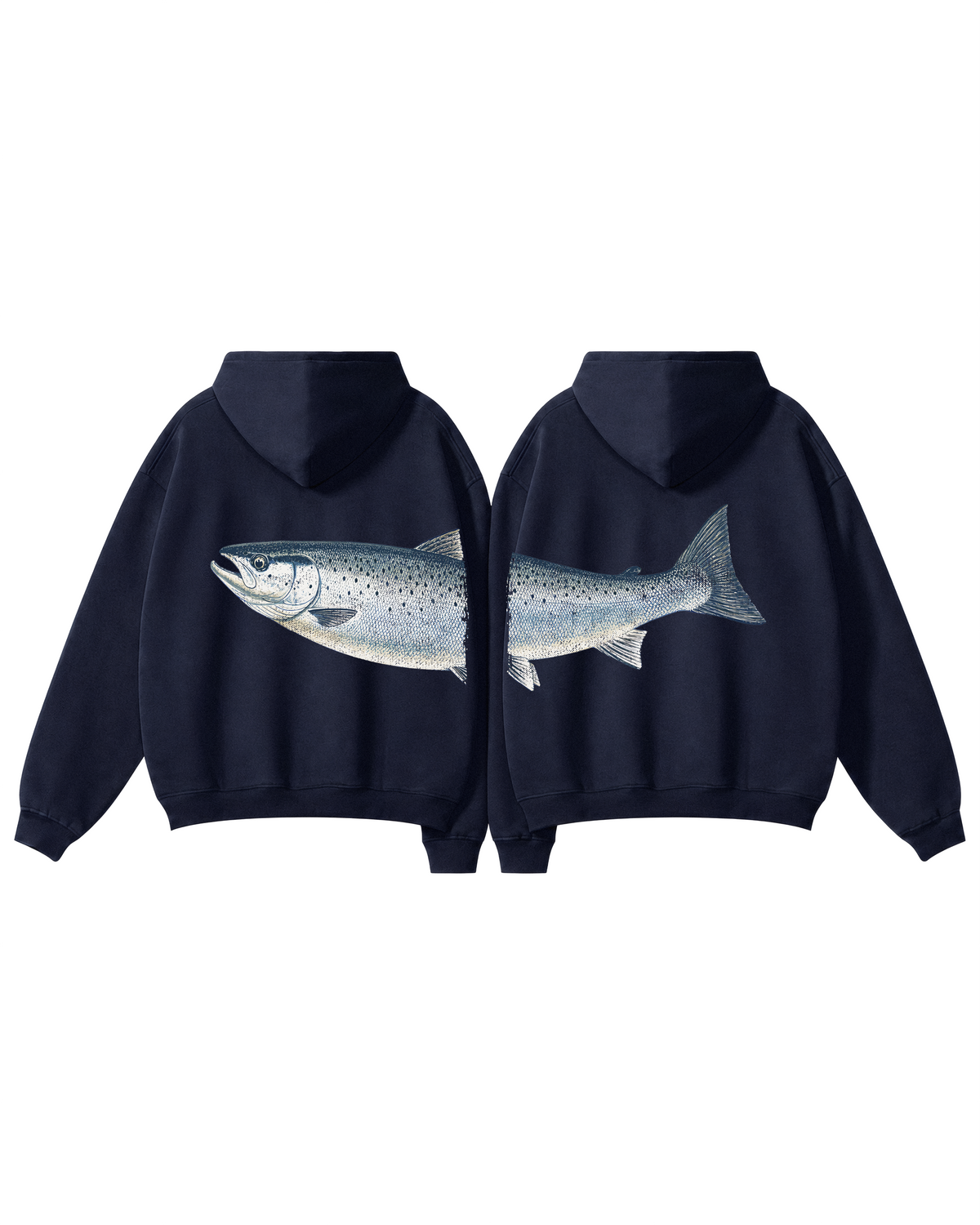 Better Together Atlantic Salmon Couple Hoodie Set