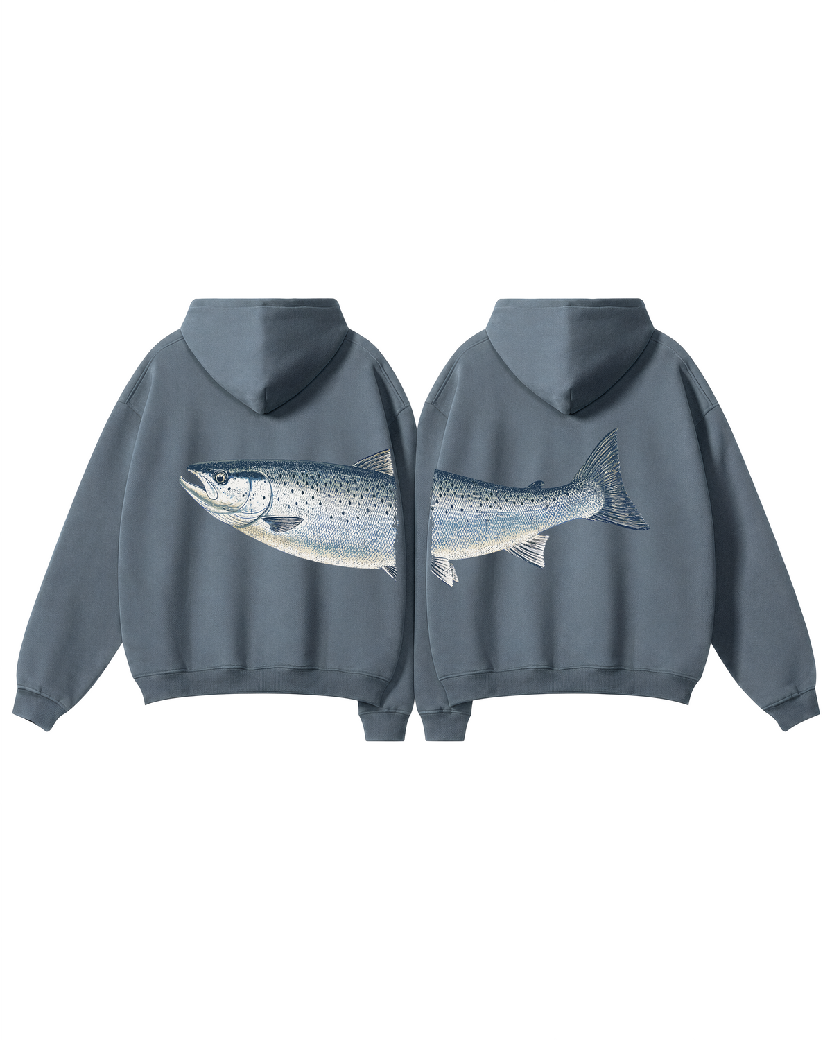 Better Together Atlantic Salmon Couple Hoodie Set