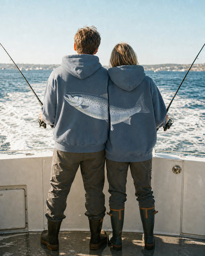 Better Together Atlantic Salmon Couple Hoodie Set