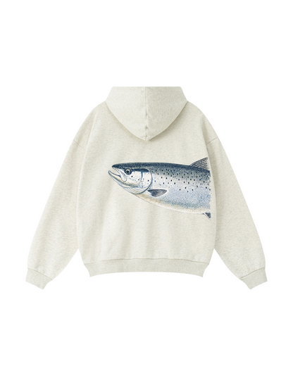 Better Together Atlantic Salmon Couple Hoodie Set
