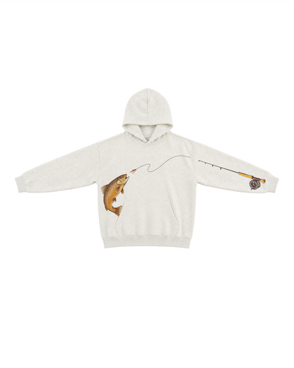 River Days Brown Trout Fly Fishing Hoodie