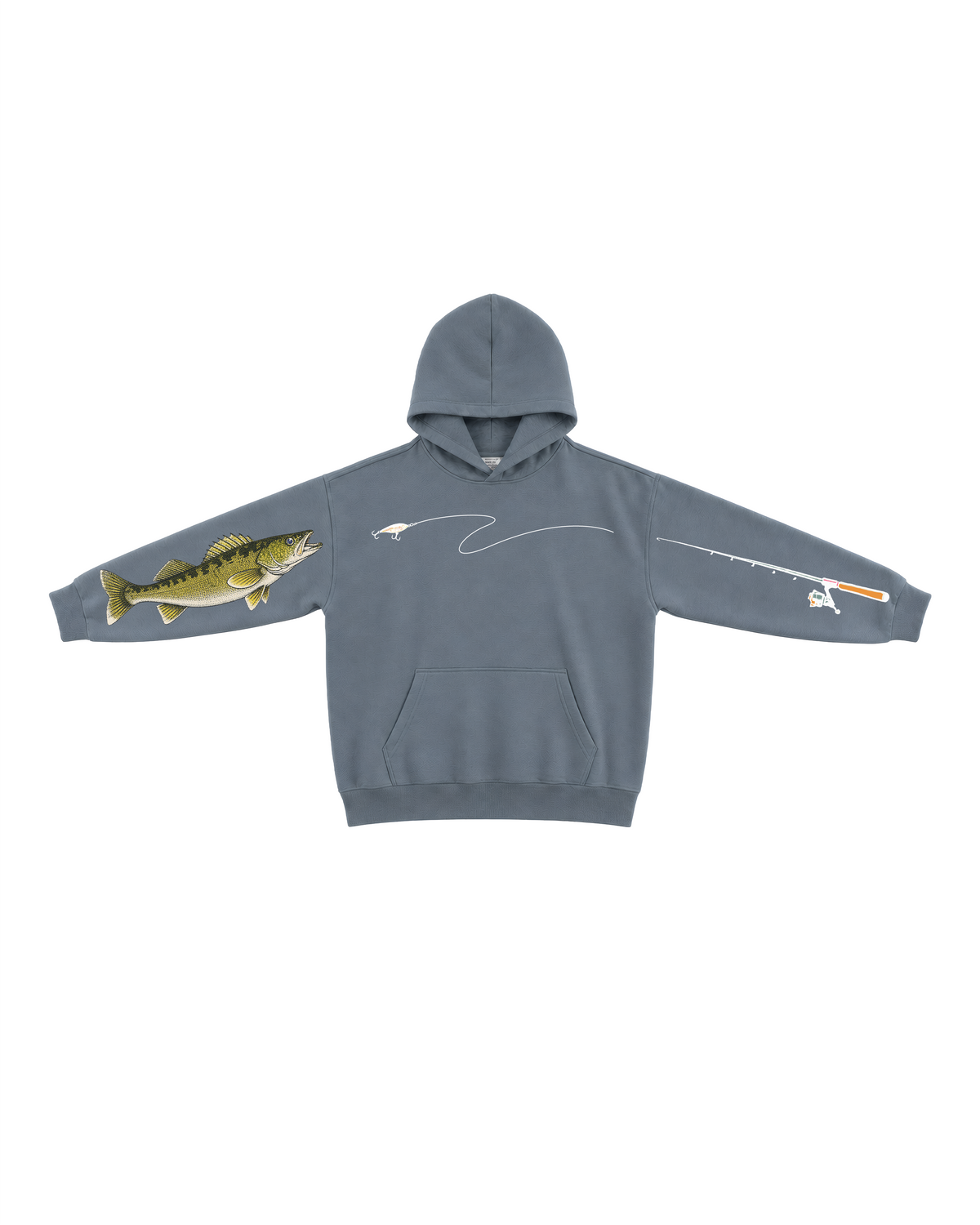 Lake Days Walleye Fishing Hoodie