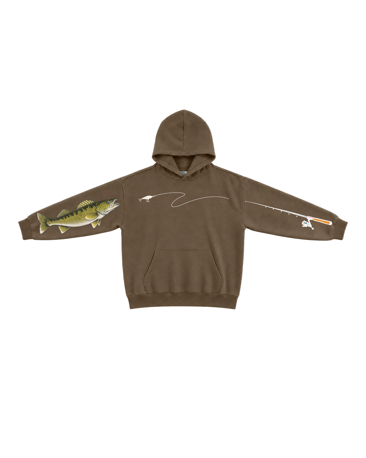 Lake Days Walleye Fishing Hoodie