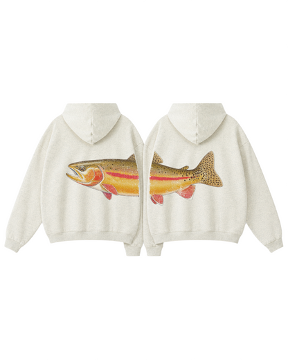 Better Together Golden Trout Couple Hoodie Set
