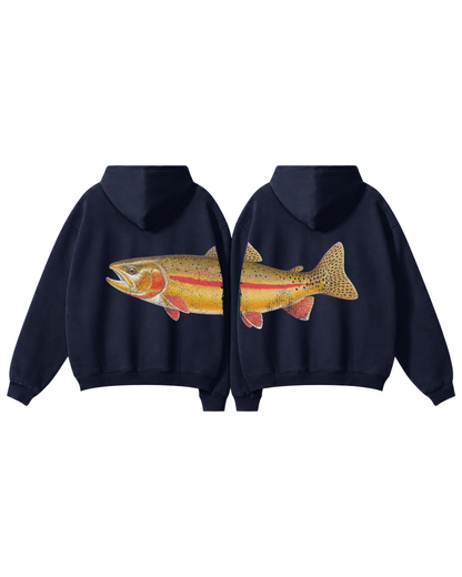 Better Together Golden Trout Couple Hoodie Set