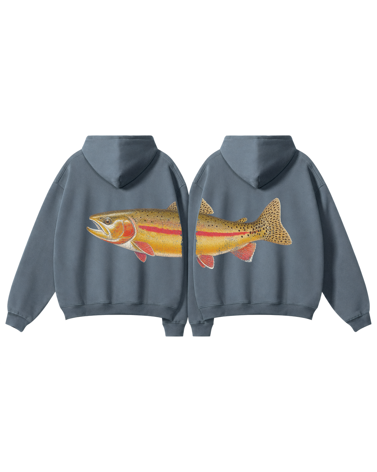 Better Together Golden Trout Couple Hoodie Set