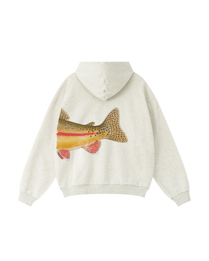 Better Together Golden Trout Couple Hoodie Set