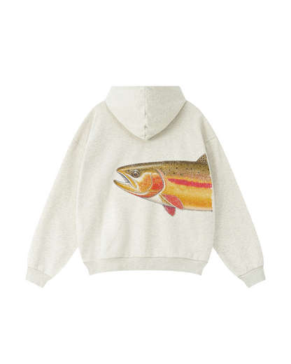 Better Together Golden Trout Couple Hoodie Set