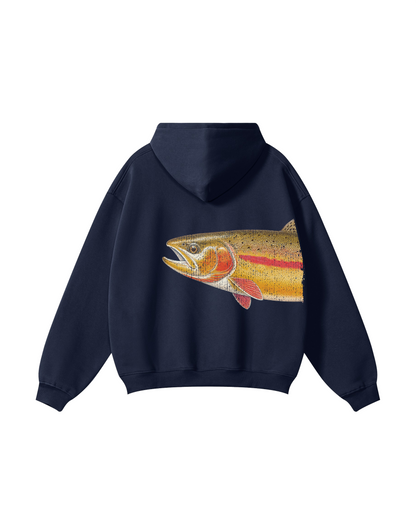 Better Together Golden Trout Couple Hoodie Set