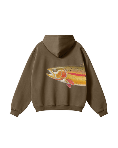 Better Together Golden Trout Couple Hoodie Set