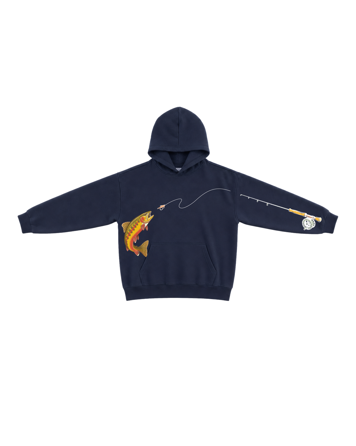 River Days Golden Trout Fly Fishing Hoodie