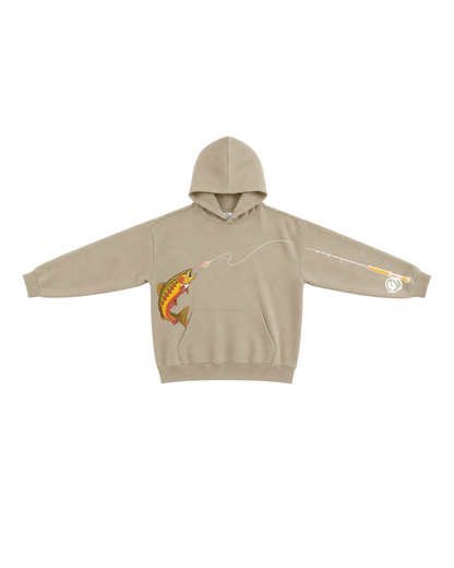 River Days Golden Trout Fly Fishing Hoodie
